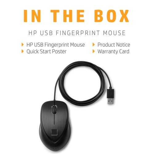 HP USB Fingerprint Mouse