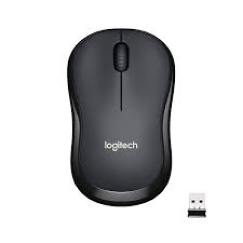 Logitech M221 Silent Wireless Mouse, Bla...