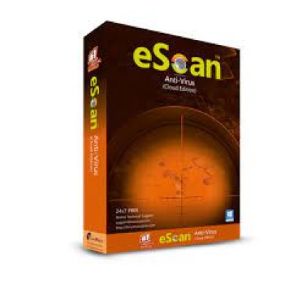1 User, 1 Year, Escan Antivirus with Cloud Security, V-14.x