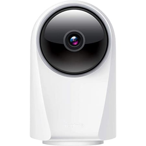 Realme 360 Deg 1080p Full HD WiFi Smart Security Camera, White