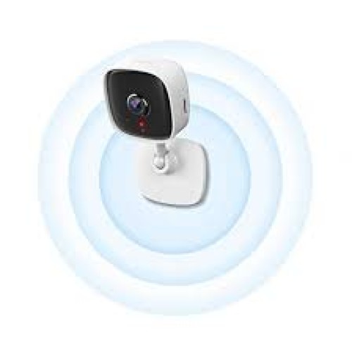 TP-Link Tapo C100 WiFi Spy Security Camera| Night Vision | Works with Alexa and Google, White