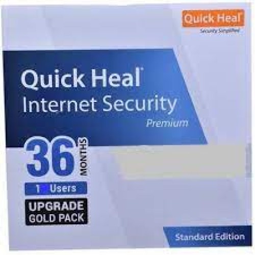 Renewal, 1 User, 3 Year, Quick Heal Internet Security