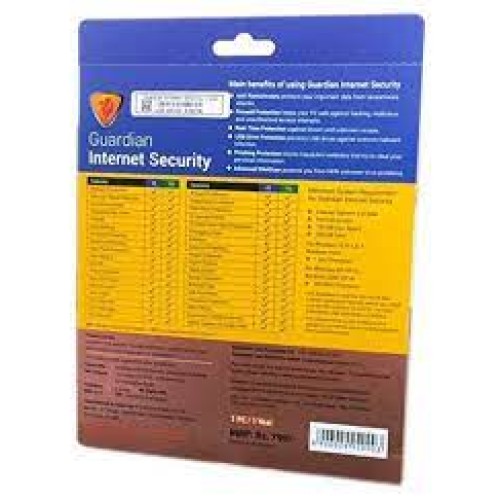 1 User, 1 Year, Guardian Internet Security