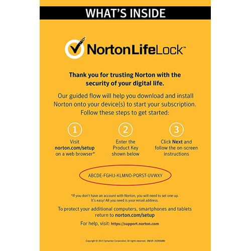 Norton Security Deluxe, 5 Devices, 36 Months