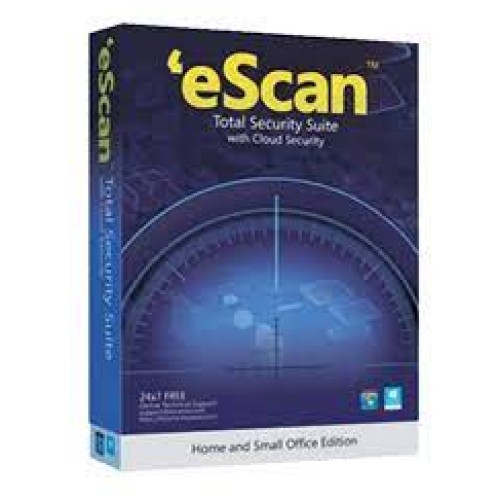 1 User, 3 Year, eScan Total Security, V-14.x