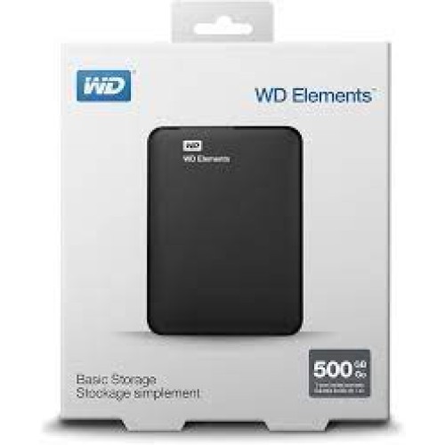 WD 500GB Elements portable External Hard...