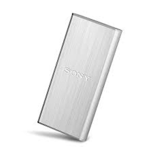 Sony External 256GB SSD Hard Drive, Silv...
