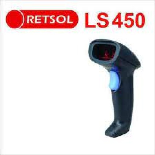 Retsol LS450 1D Handheld Laser Barcode Scanner