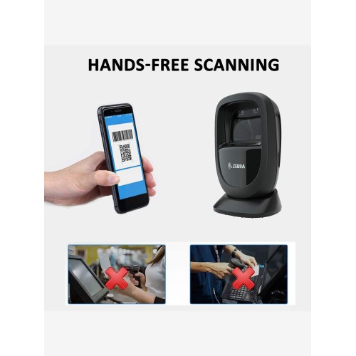 Zebra DS9308 1D 2D Presentation Barcode Scanner