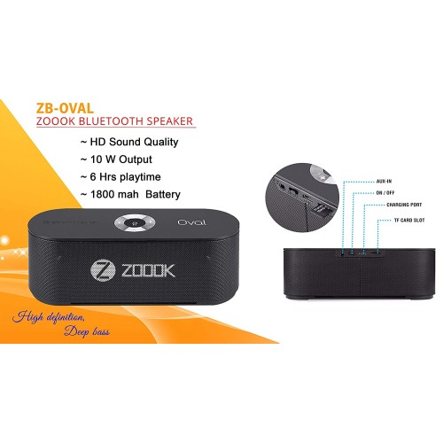 ZK BT SPEAKER OVAL-ZB